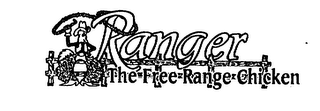 RANGER THE FREE RANGE CHICKEN logo
