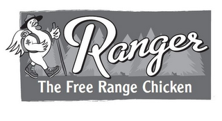 RANGER THE FREE RANGE CHICKEN logo