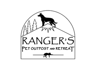 RANGER'S PET OUTPOST AND RETREAT logo