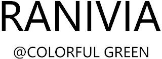 RANIVIA @COLORFUL GREEN logo