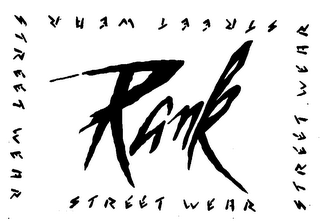 RANK STREET WEAR logo