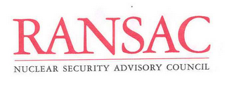 RANSAC NUCLEAR SECURITY ADVISORY COUNCIL logo