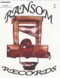RANSOM RECORDS logo