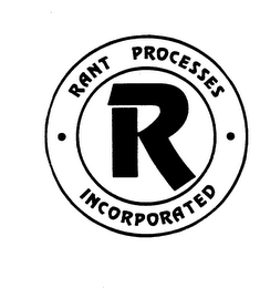 RANT PROCESSES INCORPORATED R logo
