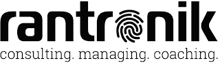 RANTRONIK CONSULTING. MANAGING. COACHING. logo
