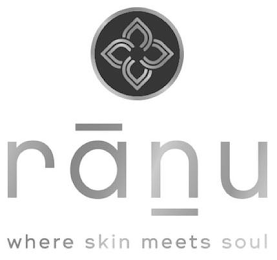 RANU WHERE SKIN MEETS SOUL logo