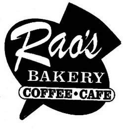 RAO'S BAKERY COFFEE · CAFE logo
