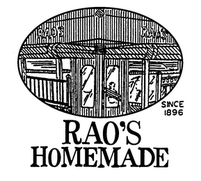 RAO'S HOMEMADE SINCE 1896 logo