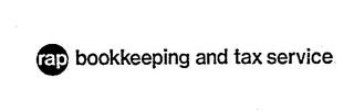 RAP BOOKKEEPING AND TAX SERVICE logo