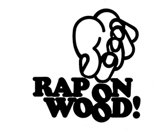 RAP ON WOOD! logo