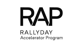 RAP RALLYDAY ACCELERATOR PROGRAM logo