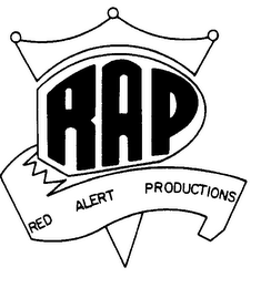 RAP RED ALERT PRODUCTIONS logo