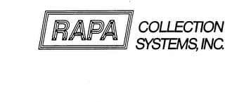 RAPA COLLECTION SYSTEMS, INC. logo