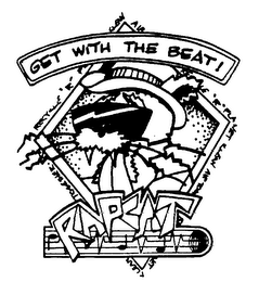 RAPCAT GET WITH THE BEAT! logo