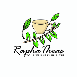 RAPHA THEAS YOUR WELLNESS IN A CUP logo