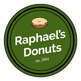 RAPHAEL'S DONUTS EST. 2014 logo