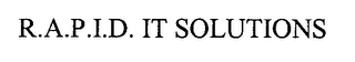 R.A.P.I.D. IT SOLUTIONS logo