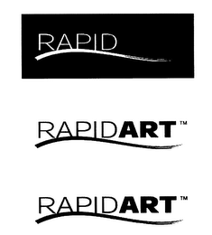 RAPID RAPIDART RAPIDART logo