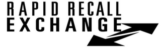 RAPID RECALL EXCHANGE logo