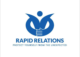 RAPID RELATIONS PROTECT YOURSELF FROM THE UNEXPECTED logo