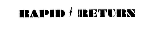 RAPID RETURN logo