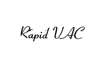 RAPID VAC