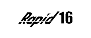RAPID16 logo