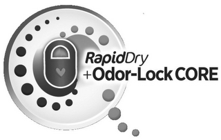 RAPIDDRY + ODOR-LOCK CORE logo