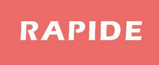 RAPIDE logo