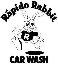 RAPIDO RABBIT R CAR WASH logo