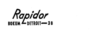 RAPIDOR BOKUM-DETROIT-38 logo