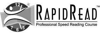 RAPIDREAD PROFESSIONAL SPEED READING COURSE logo