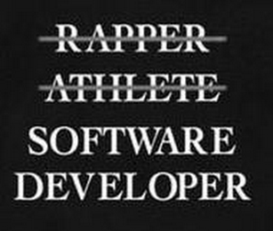RAPPER ATHLETE SOFTWARE DEVELOPER logo