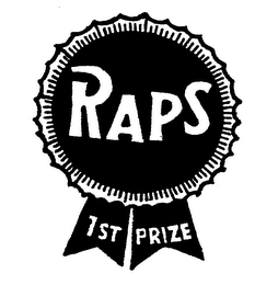 RAPS 1ST PRIZE logo