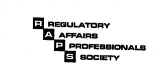 RAPS REGULATORY AFFAIRS PROFESSIONALS SOCIETY logo