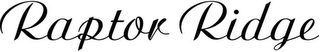 RAPTOR RIDGE logo