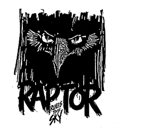 RAPTOR RULES THE SKY logo