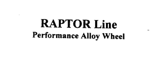 RAPTORLINE PERFORMANCE ALLOY WHEEL logo