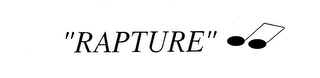 "RAPTURE" logo