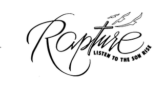 RAPTURE LISTEN TO THE SON RISE logo