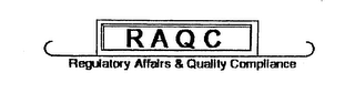 RAQC REGULATORY AFFAIRS & QUALITY COMPLIANCE CONSULTANTS logo