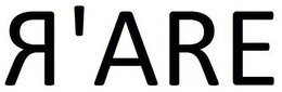 R'ARE logo
