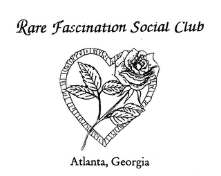 RARE FASCINATION SOCIAL CLUB logo