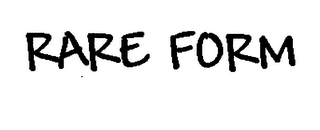 RARE FORM logo