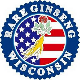 RARE GINSENG WISCONSIN logo