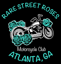RARE STREET ROSES MOTORCYCLE CLUB ATLANTA, GA logo