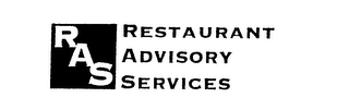 RAS RESTAURANT ADVISORY SERVICES logo