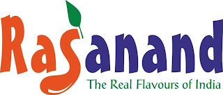 RASANAND THE REAL FLAVORS OF INDIA logo