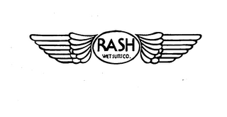 RASH WET SUITS CO. logo