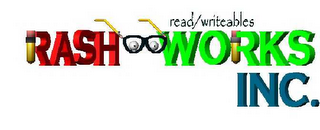 RASH WORKS INC.  READ/WRITEABLES logo